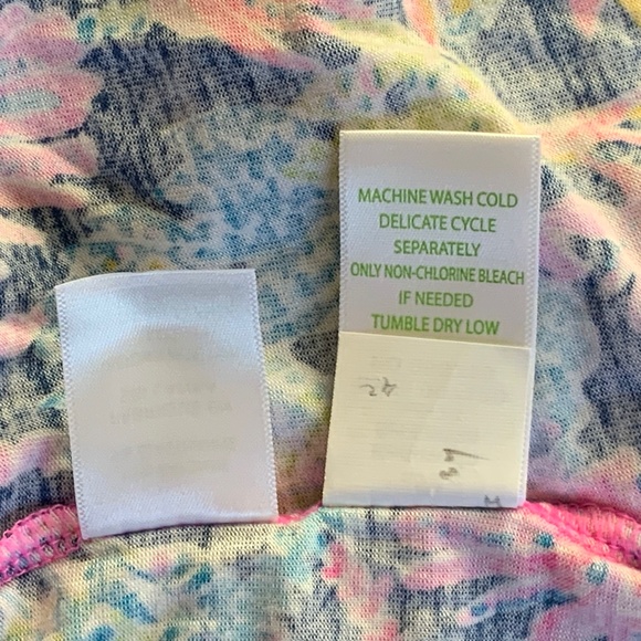 Lilly Pulitzer PJ Knit LS Button Up Top Oyster Bay Navy Seen and Herd Knit NWT - Picture 7 of 15